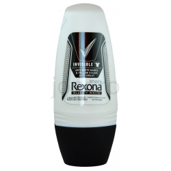 Rexona Women Invisible Black&White  golyós dezodor roll-on 48H (Anti-White Marks) 50 ml