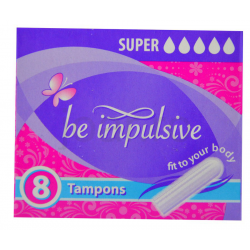 Be Impulsive tampon 8db-os Normál