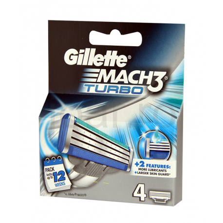 Gillette MACH3 Turbo 3 pack 4db
