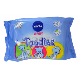 Nivea Baby Toddies nedves törlőkendők, 60 darab 
